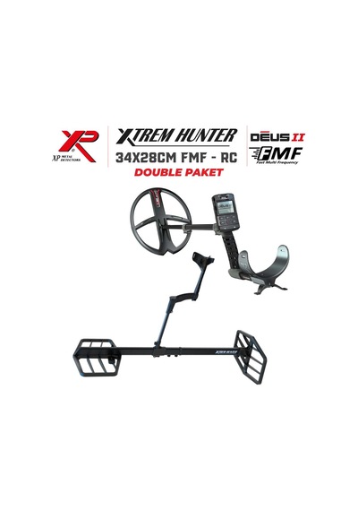 Xtrem Hunter Dedektör - 34cm Fmf Double Paket Wsaıı Xl Kulaklıksız
