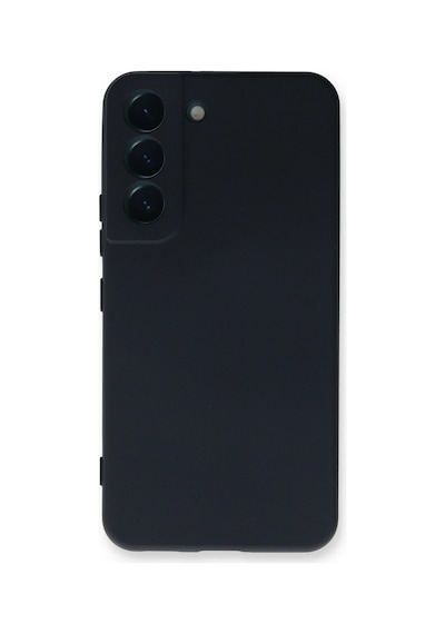 Newface - 714 - Samsung Galaxy Uyumlu S22 Plus Kılıf Nano İçi Kadife Silikon - Ece-umay - - Lacivert