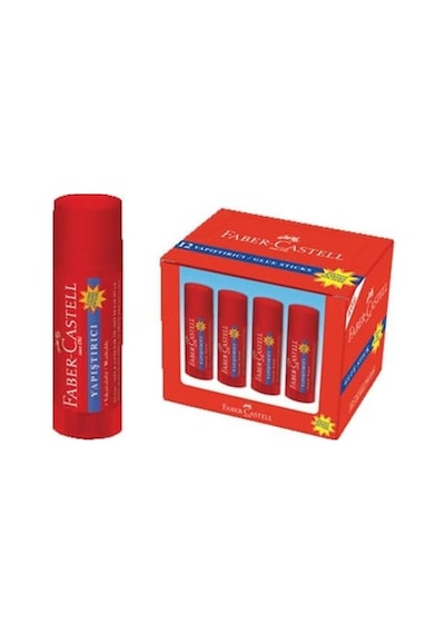 Faber Castell Stick Yapıştırıcı 40 Gram - 12 Adet