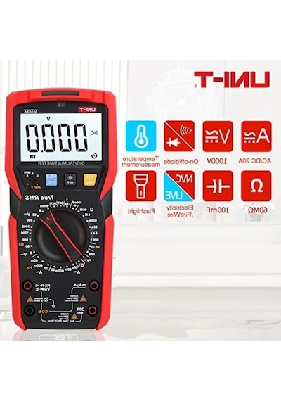Unı-t Ut 89x Dijital Multimetre True Rms Ncv 1000v Ac/dc 20a Ac/dc