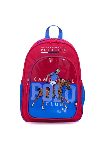 Cambridge Polo Club Riders Edition 3'lü Erkek İlkokul Çanta Seti - Saks Mavi - Plcan2114 Çok Renkli