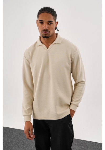 Redline Mellow Oversize Sweatshirt Bej
