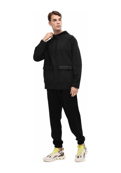 Reebok Cuda Hoodıe Siyah Erkek Sweatshirt 000000000102042649 Siyah