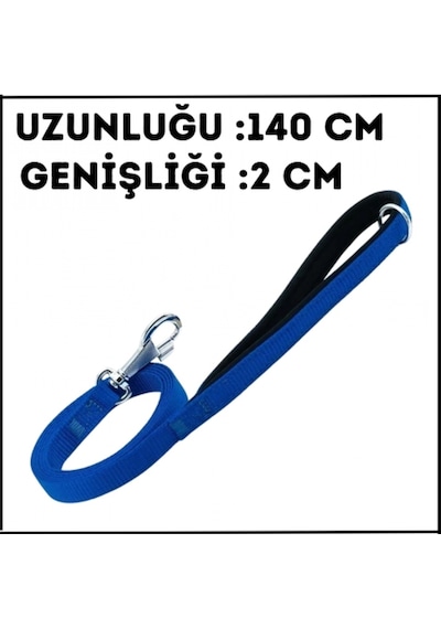 Uyguna-yakala 2 140 Cm -mavi Dokuma Gezdirme Kayışı-ma.495 Çok Renkli
