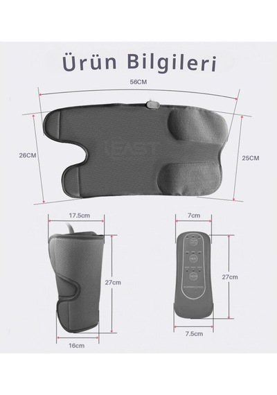 East Medikal Ayak Masaj Cihazı Gri
