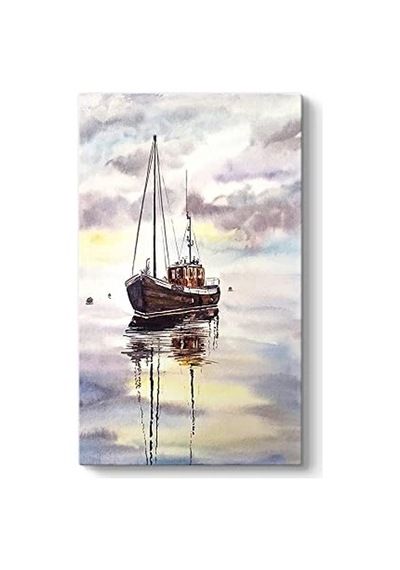 Balıkçı Teknesi Tablosu 60 X 100