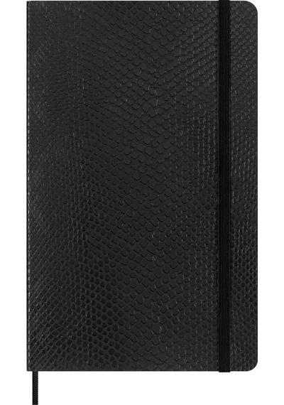 Moleskine Özel Seri Vegea Boa Siyah Defter L Boy - Kutulu Çok Renkli