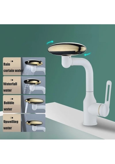 Bankyo Lavabo Mutfak Eviye Bataryası Duş Şelale 4 Fonksiyonlu Bey