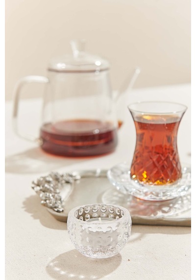 Pasabahce Dot Tealight Mumluk - 1 Adet Şeffaf