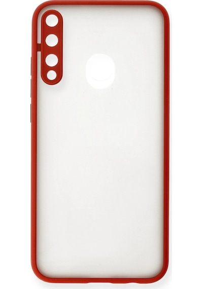 Cosmotex Newface Huawei P40 Lite E Kılıf Montreal Silikon Kapak - Kırmızı