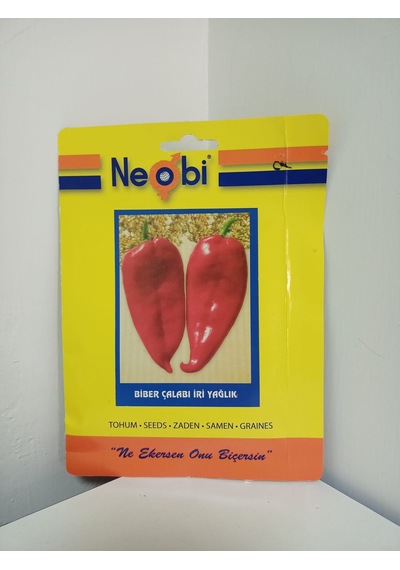 Neobi Çalabi İri Yağlık Biber Tohumu 10 Gr 1 Adet