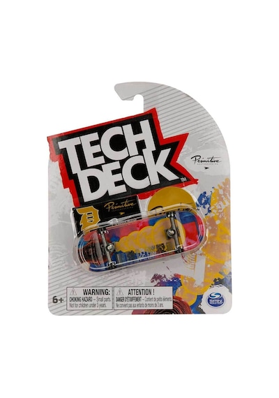 Tech Deck Parmak Kaykayı Tekli Paket 96 Mm Primitive Silvas