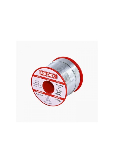 Soldex 1.20mm 500gr Sn60 Pb40 Lehim Teli
