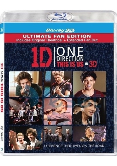 One Direction: This Is Us 3d Blu Ray Sinema Versiyonu