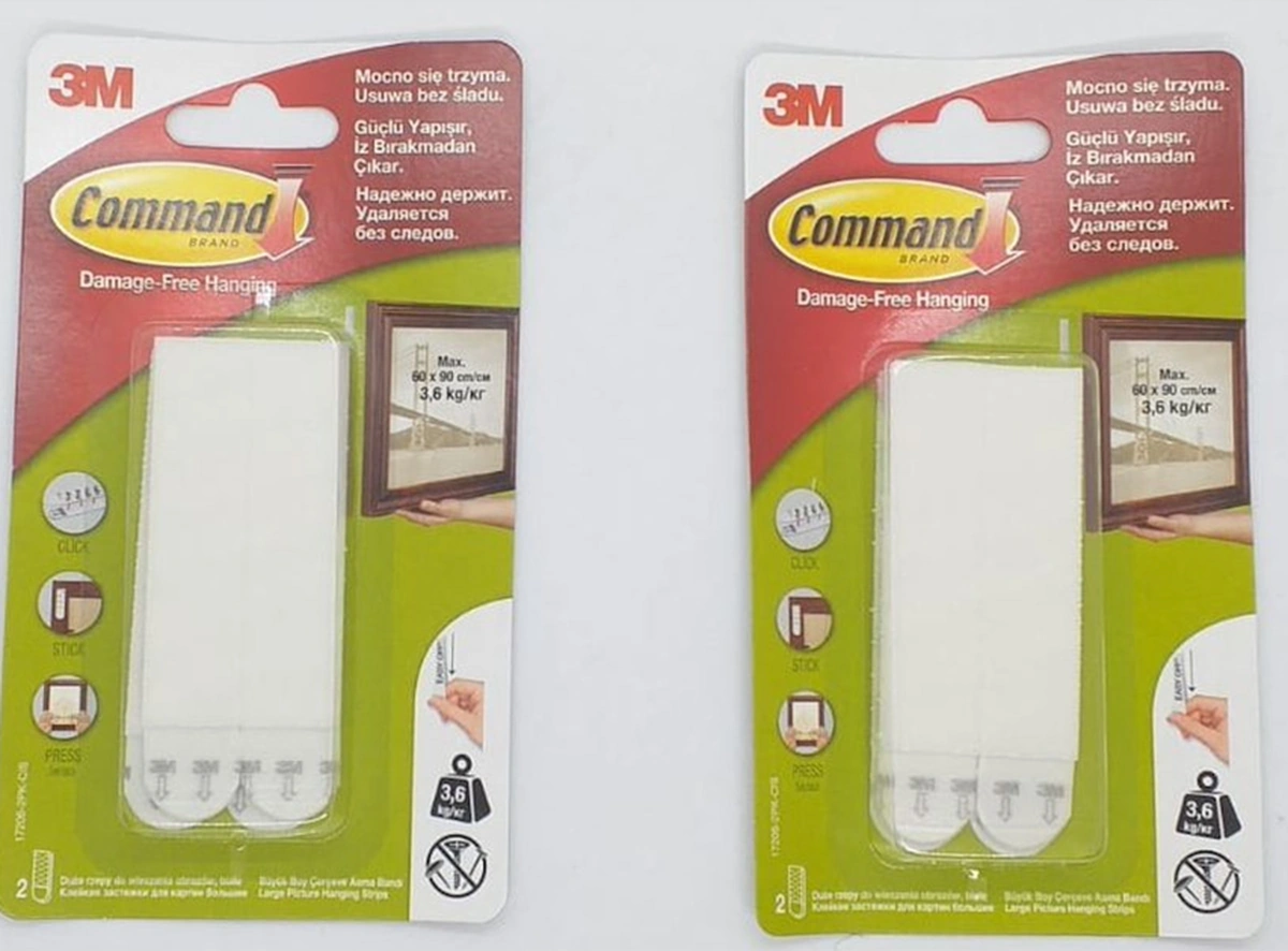 Command 17206 Büyük Boy Cırt Cırt Bant 2 Paket