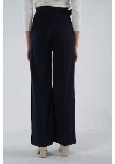 Lacivert Bol Paça Pantolon 3974959.02 Lacivert