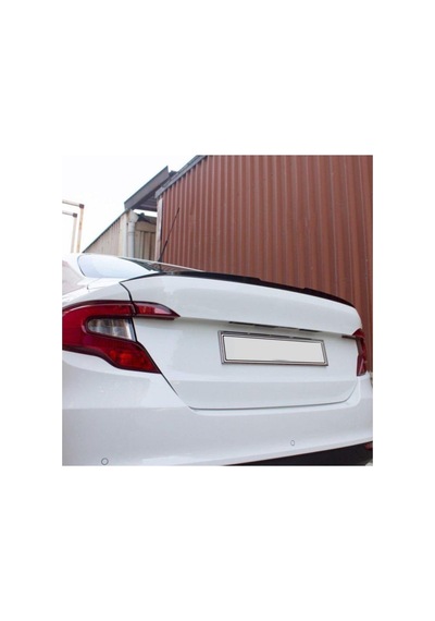 Fiat Egea İle Uyumlu Sedan Bagaj Üstü Piano Black Spoiler