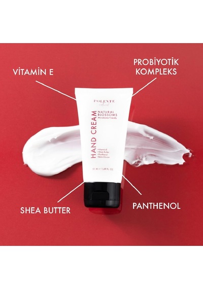 Nemlendirici El Kremi, Prebiyotik Destekli, 50 Ml Aloe Vera
