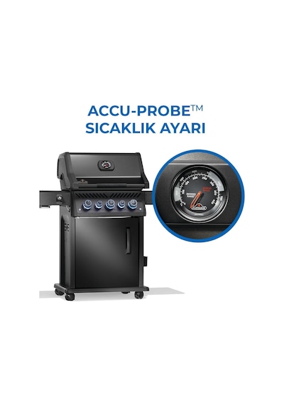 Phantom Rogue Pro S 425 Rsıb Gazlı Mangal Siyah