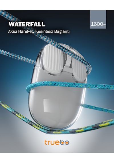 Truebo Waterfall Wireless RGB Gökkuşağı Efektli Mouse