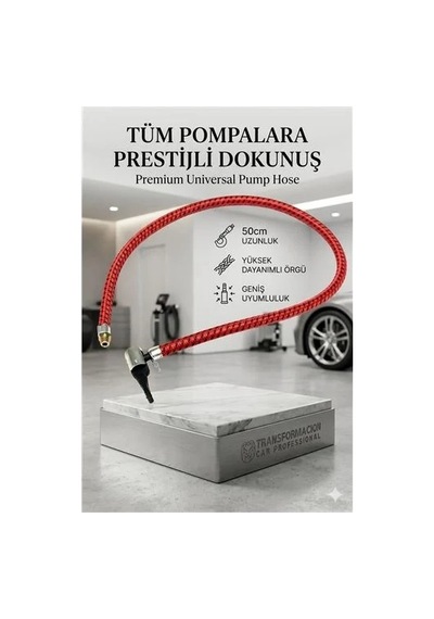 Tüm El Ve Ayak Pompaları Yedek Hortum Çelik Telli Üniversal Pompa Hortumu 50cm 428879