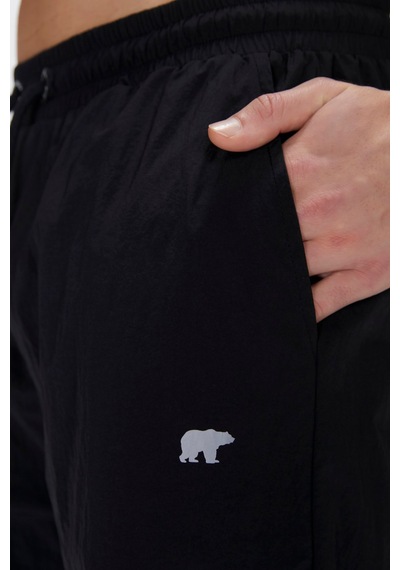 David Siyah Erkek Jogger Pantolon