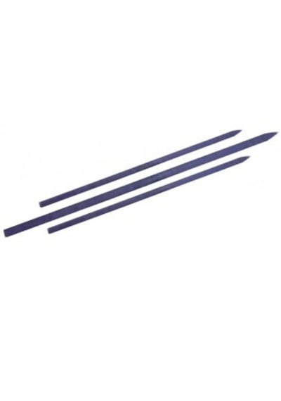10 Adet Yassı Tavuk Kanat Şiş 60 Cm En 1,2 Cm-kalınlık 2mm,piliç Şişi - Yağlı Silme Kara Demir -özel Yapım
