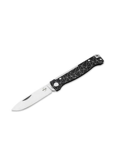 Böker Plus Atlas Black Polygon Kamp Çakı Siyah
