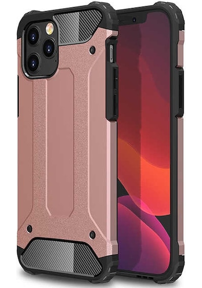 Noktaks - Apple Uyumlu iPhone   12 Pro Max - Kılıf   Çift Katman Zırh Tank Crash Military Kapak - Siyah