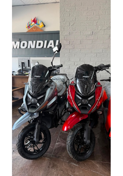 Skyjet Luckın Elektrikli Motosiklet Gri