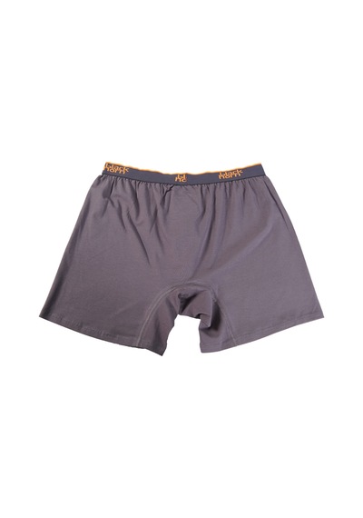 Black Horn Büyük Beden Boxer Battal Boy Likralı Boxer Gri