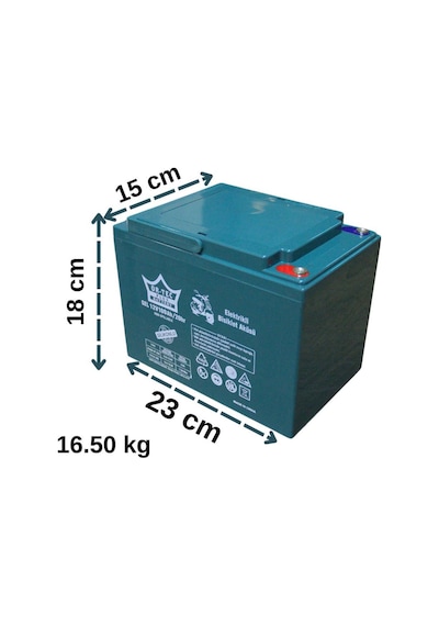 Ortec 12v 100ah Elektrikli Motor Aküsü 2026 Üretim