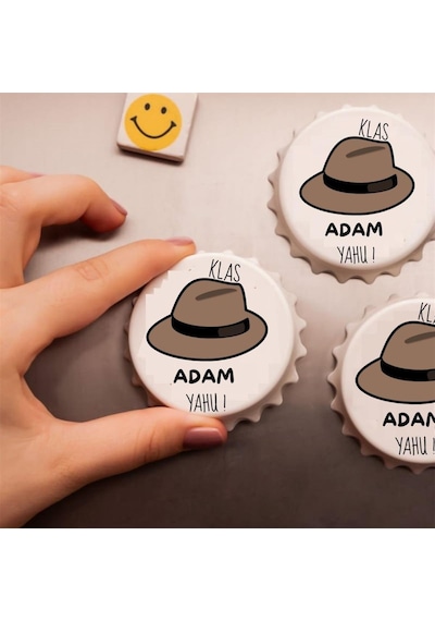 Klas Adam Yahu Baskılı Magnet Açacak