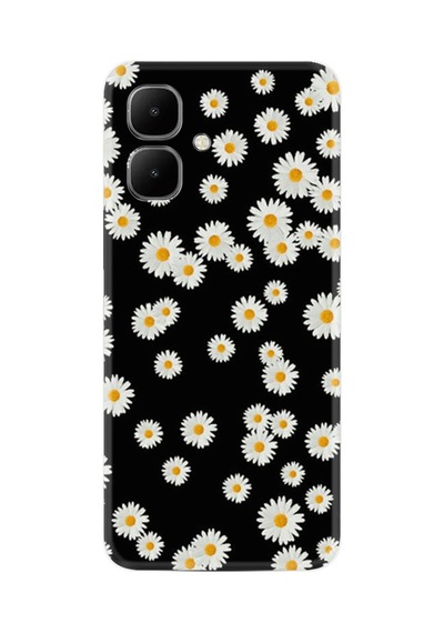 Infinix Smart 10 Kılıf Boutique Baskılı Resimli Papatyalar Pcode -018