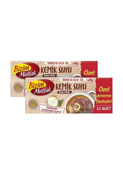 Bizim Mutfak Kemik Suyu Bulyon 2'li Paket