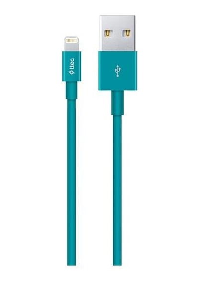 Ttec 2DK7508TZ Lightning Şarj ve Data Kablosu Turkuaz