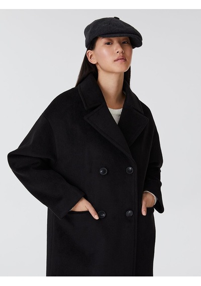 LOFT Oversize Kadın Kaban Lf2032098 Q1.v1 Siyah