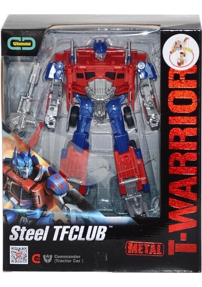 T-Warrior Transformers Metal Gövdeli Robota Dönüşebilen Oyuncak T-Warrior Transformers Metal Gövdeli Robota Dönüşebilen Oyuncak
