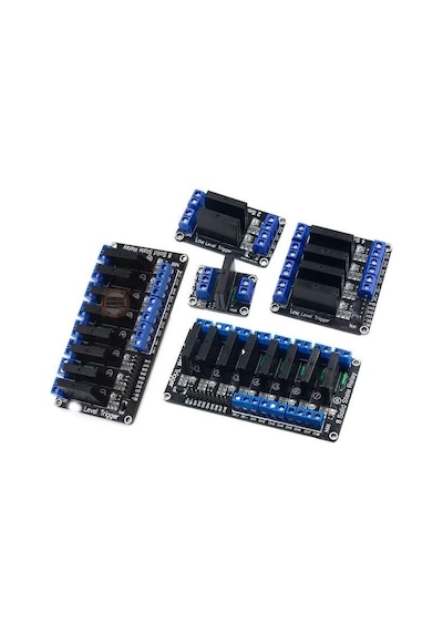 5v-6 Kanal Solid State Röle Kartı Geliştirme Kartlarıyla Uyumlu- Dirençli Sigorta Ile Arduino