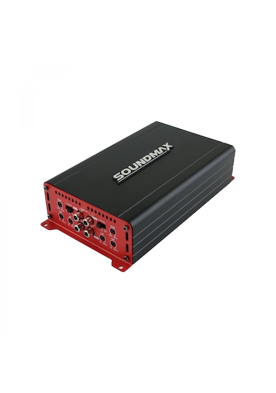 Soundmax Sx-lm4125.4d 4 Kanal D Class Oto Amplifikatör Siyah