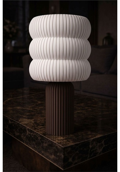 Soho Model - Led Abajur - Masa Lambası - Usb 5v İle Çalışır - Slim Led Aydınlatması Dahildir - Dekoratif Lamba - Renk Seçenekli Çok Renkli
