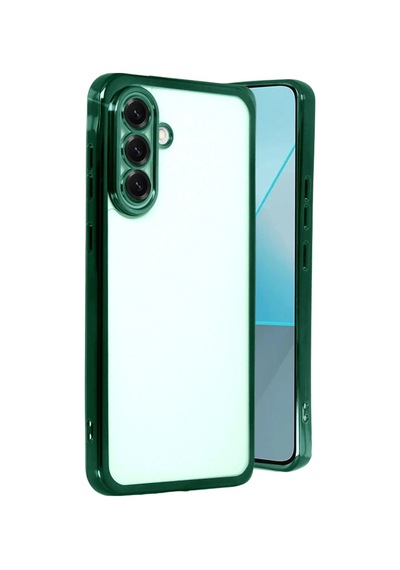 Samsung Galaxy Uyumlu, A17 5g Lensli Silikon - Yeşil