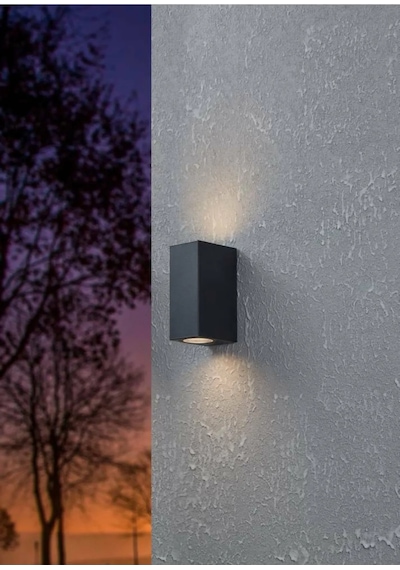 Elektrikle Çalışır, 10 Watt Kendinden Ledli, 4200 Kelvin Ilık Beyaz Işık İç Ve Dış Mekan Led Aplik Sıcak Beyaz
