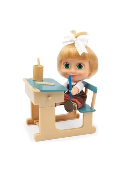 Mha07000 Maşa Ve Koca 12cm Masha Ve Okul Oyun Seti Standart