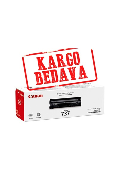 Canon Crg-737 Siyah Toner ( 2.600 Sayfa )