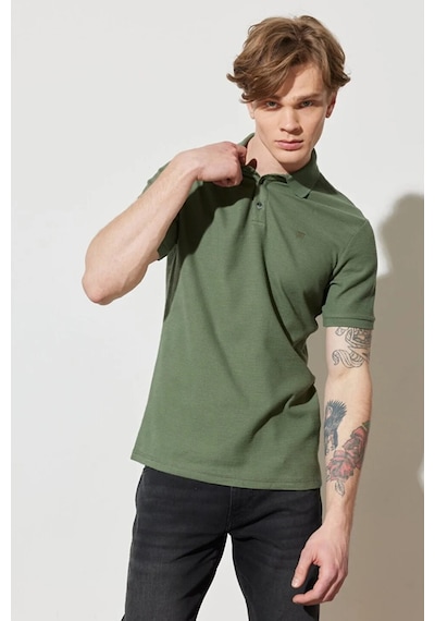 Wrangler Erkek Polo T Shirt W231325801 Haki