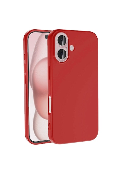 Apple Uyumlu iPhone 16 Plus Kılıf Zore Lsr Lansman Kapak Kırmızı