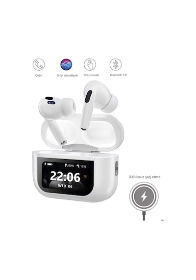 Schitec A88 Pro Oled Ekranlı Bluetooth 5.0 ANC/ENC Kulak İçi Kulaklık