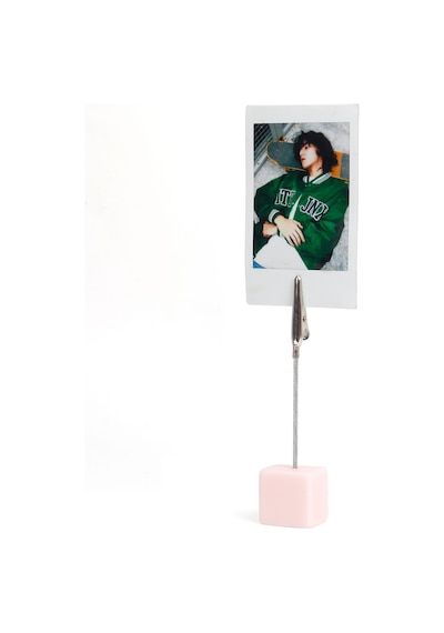 Instax Mini 12 Simli Şeffaf Pembe Kılıf Pvc 64'lü Albüm Ve Fotoğraf Çerçeveleri Aksesuar Seti