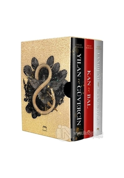 Yılan ve Güvercin Serisi Kutulu Set 3 Kitap Takım Ciltli
